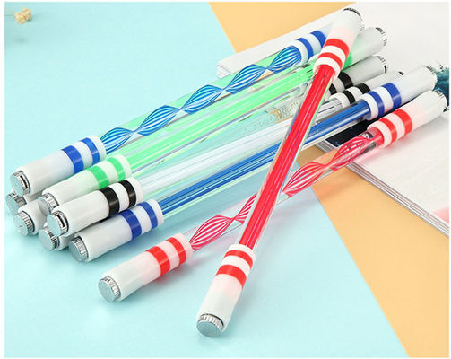 Plastic Luminous Hand Spinner Pen for Stress Relief and Creative Writing Length of 0M