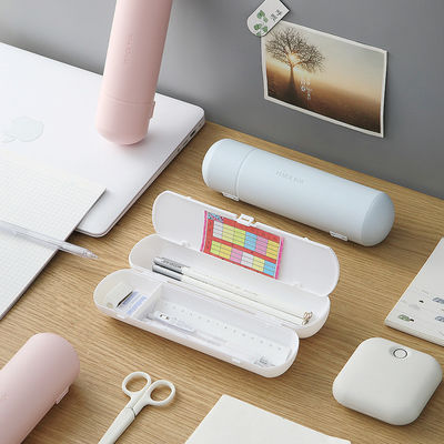 Transparent PVC Plastic Cute Pure Clear Pencil Case for Schools Offices Unisex Design