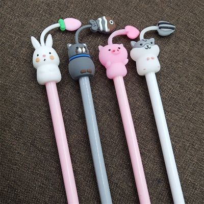 2.5g Gel Pen for Students Cute Pet Paradise Theme Water Pen Tentacles Cartoon Animal