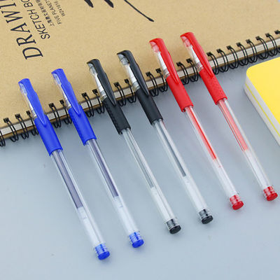 Smooth Writing Carbon Water-Based Pen Custom 0.5mm Needle Tube in Black Red Blue