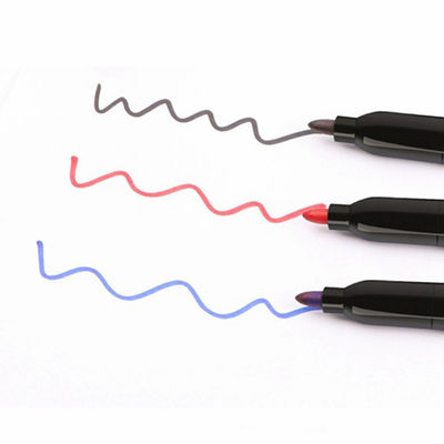 Paper Writing Medium Gel-Ink Permanent Marker Pen with Fast Drying Ink and Single Head Design