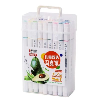 Student Painting Watercolor Art Marker Pen with Custom Logo and Dual-Side Writing