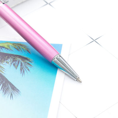 240M Writing Length Plastic Rotating Advertising Gift Ballpoint Pen with 2.5g Weight