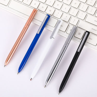 NO Erasable Metal Black Neutral Gel Pen for Writing on Black Paper Frosted Design