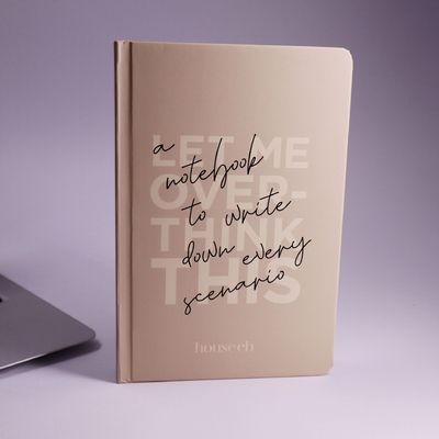 Custom Hard Cover A5/A6 Notebook for Daily Weekly Planner Diary Journal in 4 Colors
