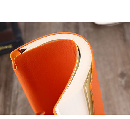 Customized Office Stationery A5 Notepad with PU Leather Cover and Personalized Design