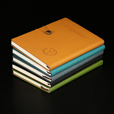 Hardcover Design Pu Leather Gift Suit Business Notebook with Customized Logo Acceptable