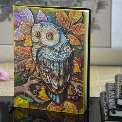 100 Sheets Inner Pages A5 PU Leather Notebook for Business Office Gift and Promotion