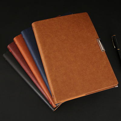Customized A5 Business Notebook with Portable Loose-leaf Design and Leather Cover