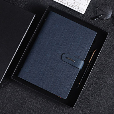 2022 Monthly Planner Hardcover Customized Leather Notebook Gift Set Executive Agenda