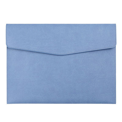 Customized Logo Waterproof PU Leather A4 File Folder Document Holder with File Pocket
