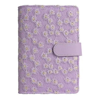 Money Saving Stuffing Planner Notebook Cover with Printed PU Leather Budget Binder