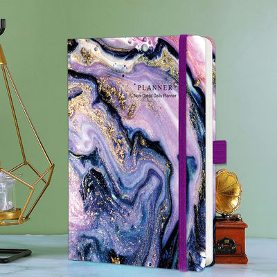 Thermal Binding Hardcover Diary Planner Journal Set for Daily Weekly Monthly Planning