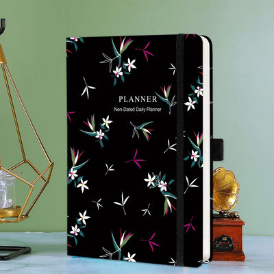 Thermal Binding Hardcover Diary Planner Journal Set for Daily Weekly Monthly Planning