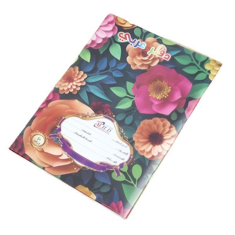 Low MOQ Large Print Planner Agenda Exercise Book with Custom Printing Notebook and Pen